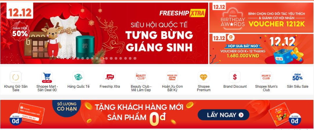 10 website thương mại điện tử hàng đầu Việt Nam 2020