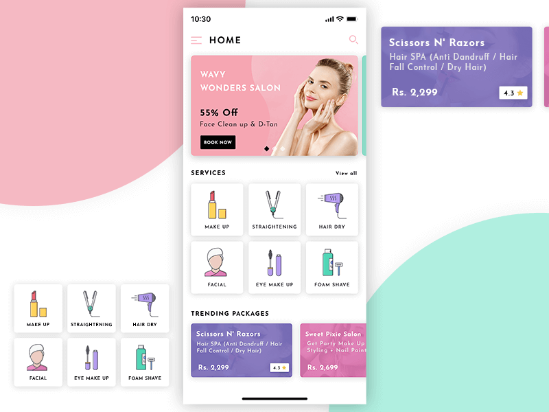 Quản lý app spa - giaidieu.com