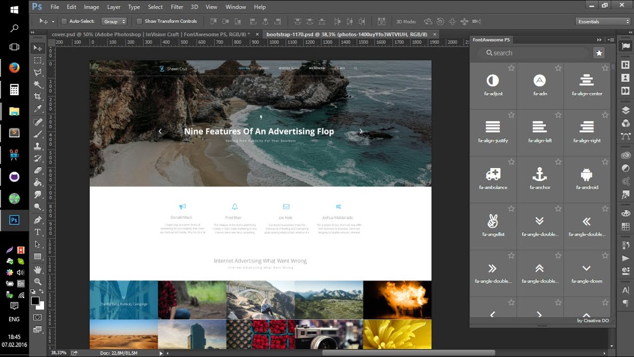 Top công cụ vẽ mockup - thiết kế web Giai Điệu