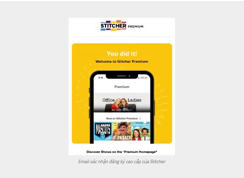 email đăng ký trả phí