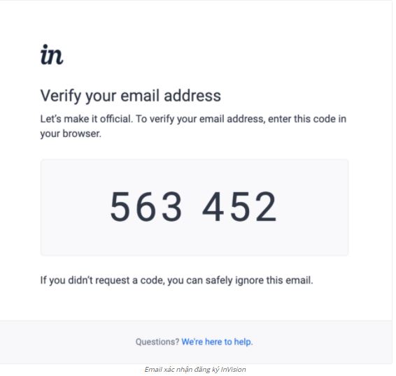 email đăng ký