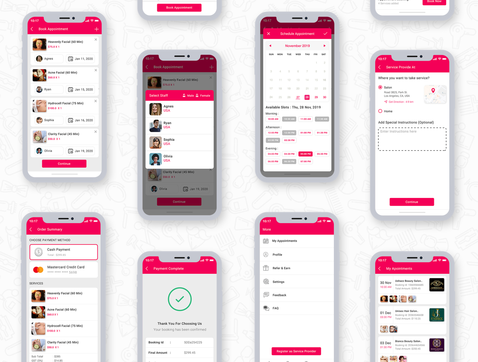 Quản lý app spa - giaidieu.com