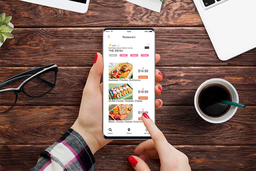 Thiết kế app giao đồ ăn - giaidieu.com