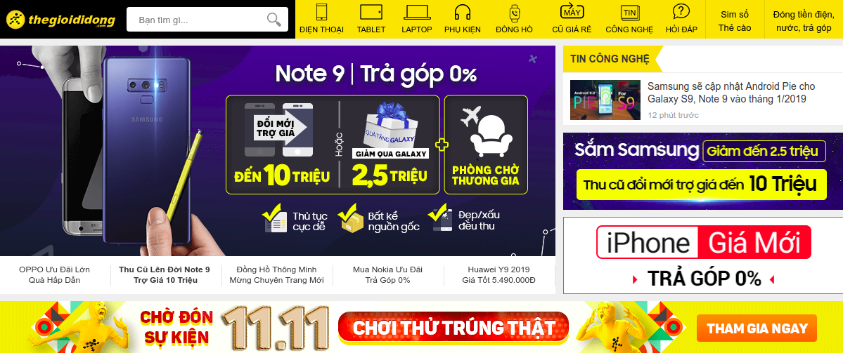 Thế giới di động