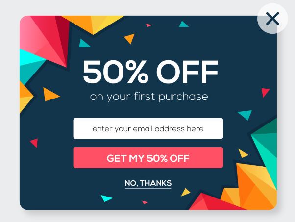 thiết kế website pop-up