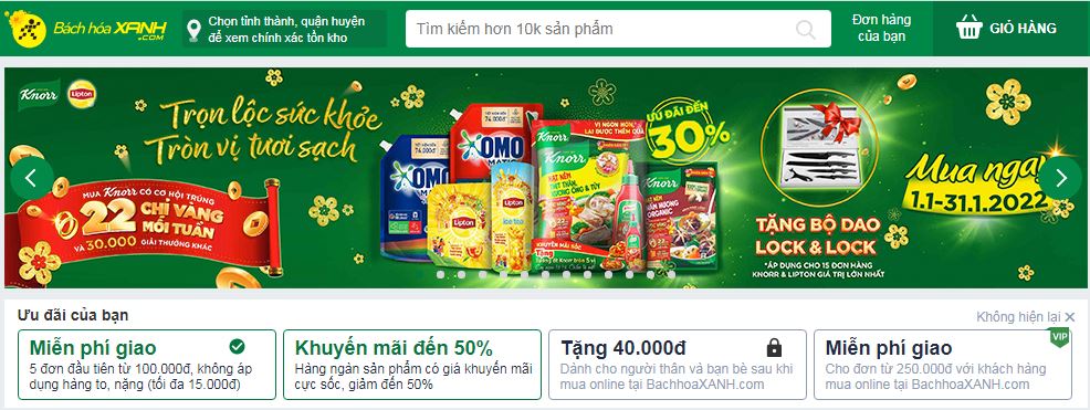 top 10 website thương mại điện tử 2021