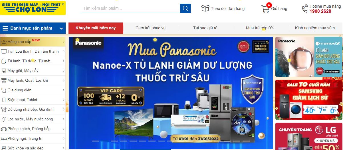 top 10 website thương mại điện tử 2021