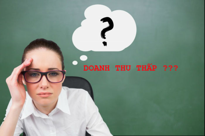Doanh thu thấp vì không thiết kế website