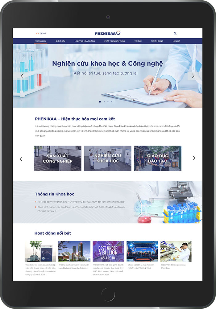 Thiết kế web doanh nghiệp