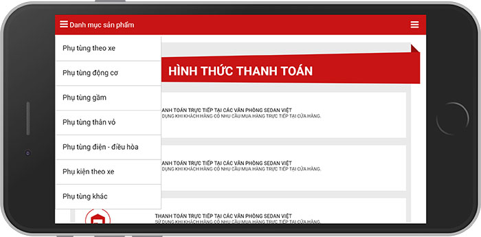 Thiết kế web theo yêu cầu